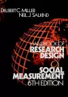 Handbook of Research Design and Social Measurement cover