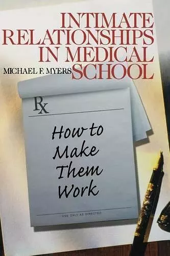 Intimate Relationships in Medical School cover