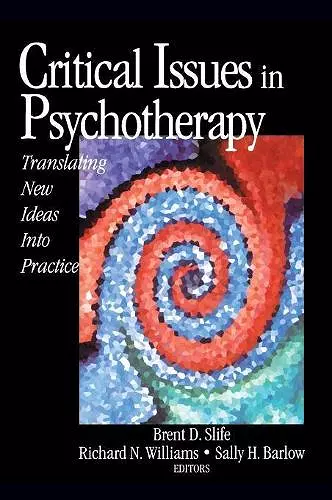 Critical Issues in Psychotherapy cover