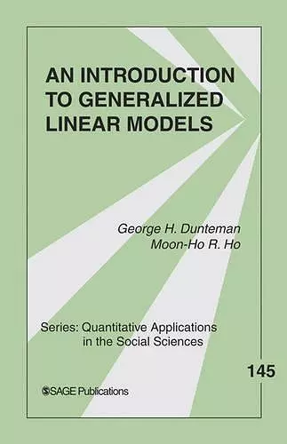 An Introduction to Generalized Linear Models cover