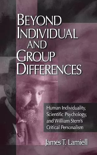 Beyond Individual and Group Differences cover