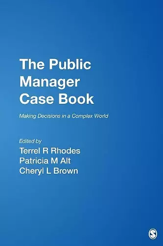 The Public Manager Case Book cover