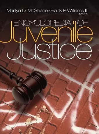 Encyclopedia of Juvenile Justice cover