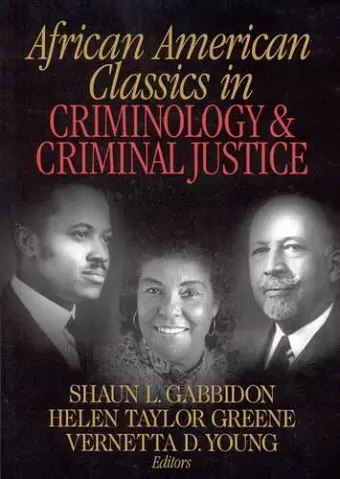 African American Classics in Criminology and Criminal Justice cover