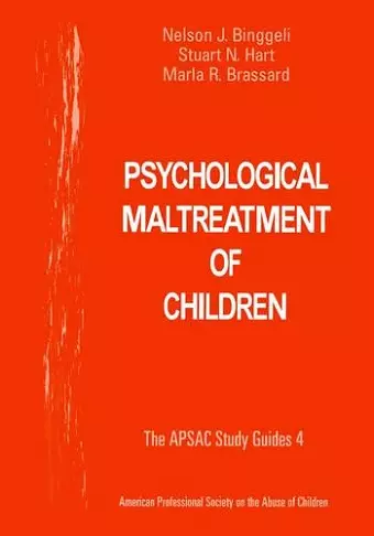 Psychological Maltreatment of Children cover