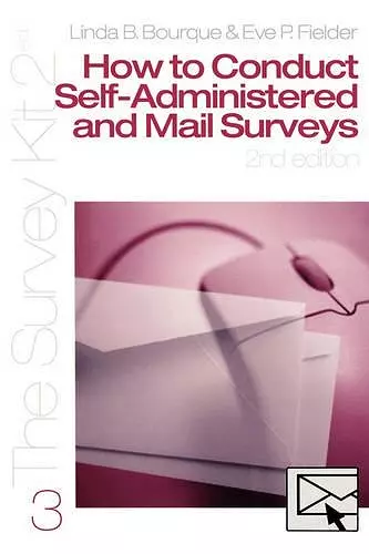 How to Conduct Self-Administered and Mail Surveys cover