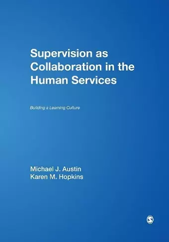 Supervision as Collaboration in the Human Services cover