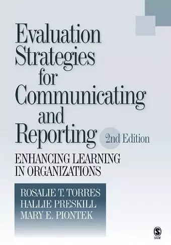 Evaluation Strategies for Communicating and Reporting cover