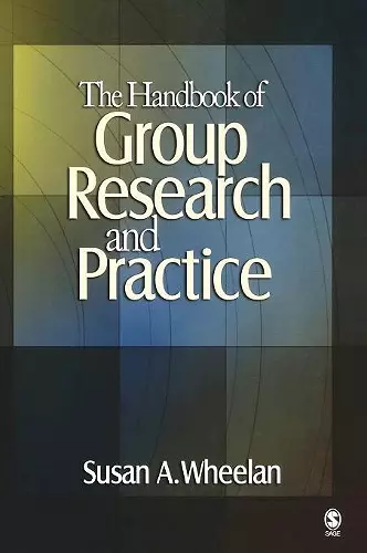 The Handbook of Group Research and Practice cover