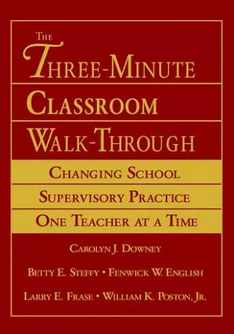 The Three-Minute Classroom Walk-Through cover