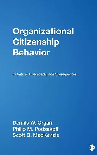 Organizational Citizenship Behavior cover