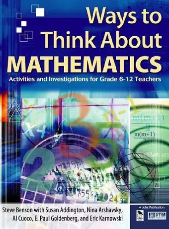 Ways to Think About Mathematics cover