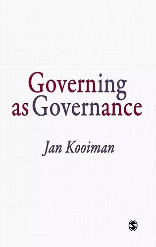 Governing as Governance cover