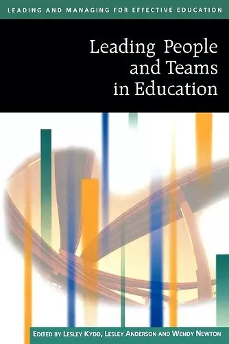 Leading People and Teams in Education cover