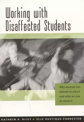 Working with Disaffected Students cover