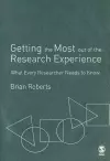 Getting the Most Out of the Research Experience cover