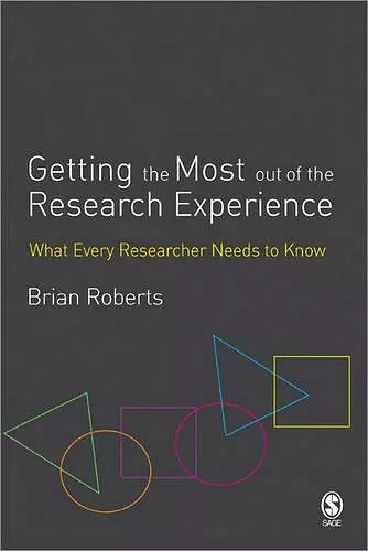 Getting the Most Out of the Research Experience cover