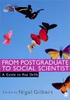 From Postgraduate to Social Scientist cover