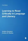 Learning to Read Critically in Language and Literacy cover