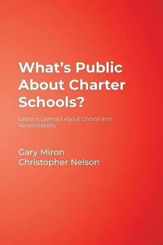 What′s Public About Charter Schools? cover