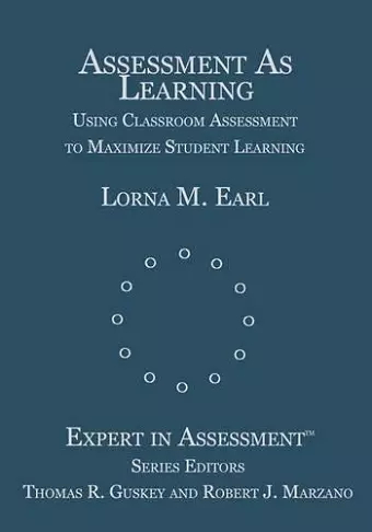 Assessment As Learning cover