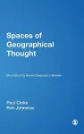 Spaces of Geographical Thought cover