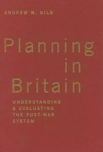 Planning in Britain cover
