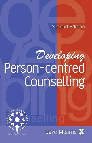 Developing Person-Centred Counselling cover