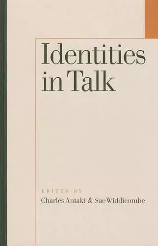 Identities in Talk cover