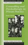 Counselling and Psychotherapy in Private Practice cover