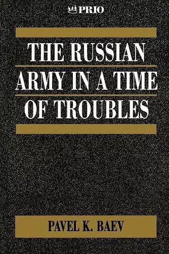 The Russian Army in a Time of Troubles cover