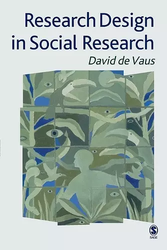 Research Design in Social Research cover