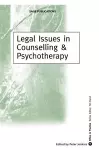 Legal Issues in Counselling & Psychotherapy cover