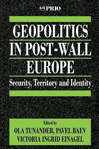 Geopolitics in Post-Wall Europe cover