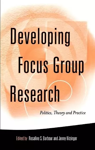 Developing Focus Group Research cover