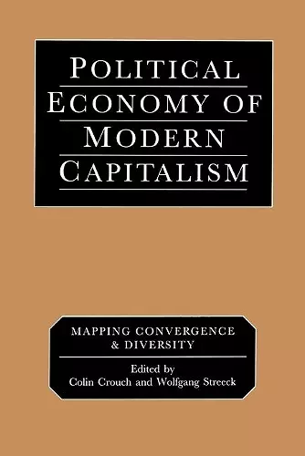 Political Economy of Modern Capitalism cover
