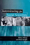 Interviewing for Social Scientists cover