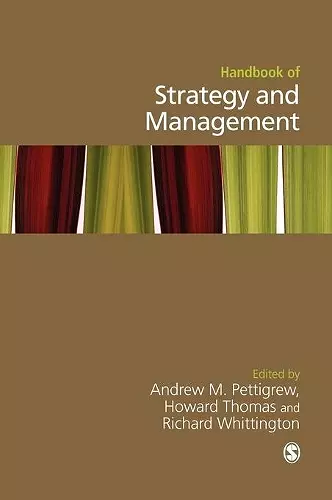 Handbook of Strategy and Management cover