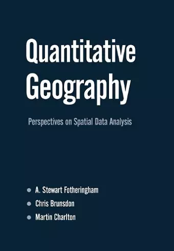 Quantitative Geography cover