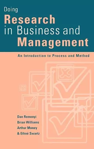 Doing Research in Business and Management cover