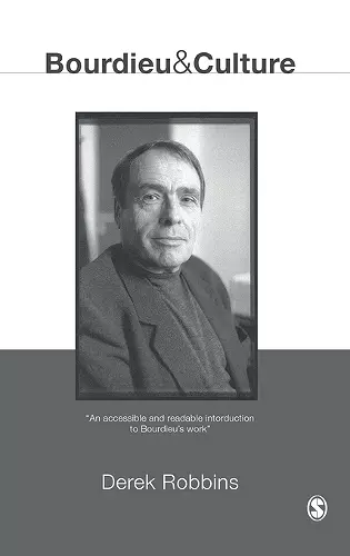 Bourdieu and Culture cover