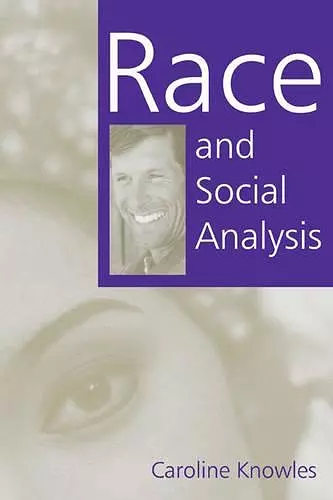 Race and Social Analysis cover