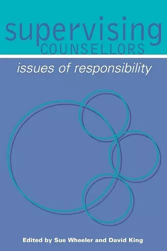 Supervising Counsellors cover