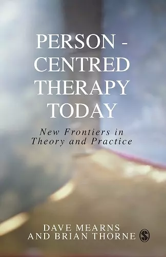 Person-Centred Therapy Today cover