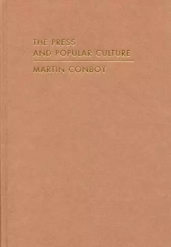 The Press and Popular Culture cover