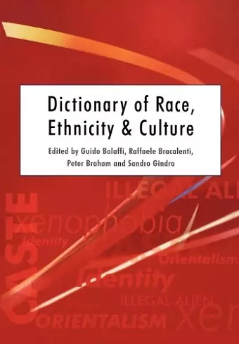 Dictionary of Race, Ethnicity and Culture cover