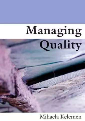 Managing Quality cover