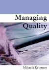 Managing Quality cover