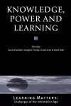 Knowledge, Power and Learning cover