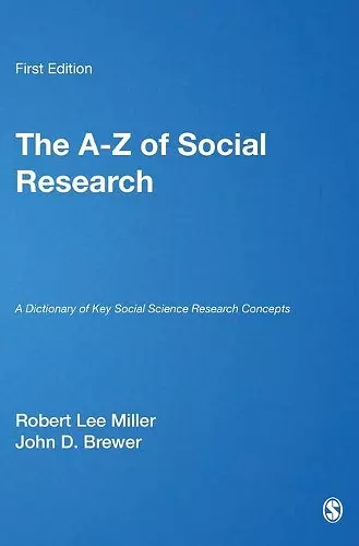 The A-Z of Social Research cover